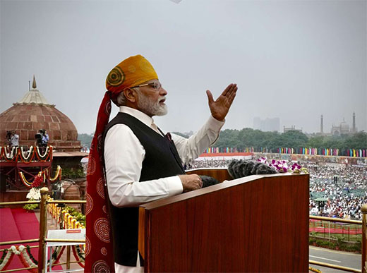 PM Modi Independence day speach